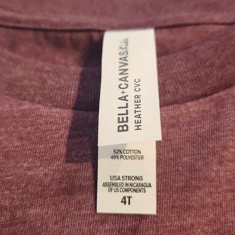 Mini TShirt. Size 4T - Picture 3 of 4